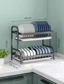 Escurridor De Platos De 2 Niveles