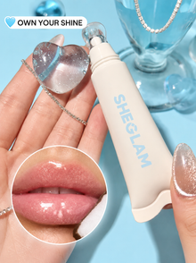 Hidratante labial Crystal Glaze Sheglam