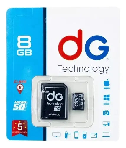 memoria micro sd de 8g