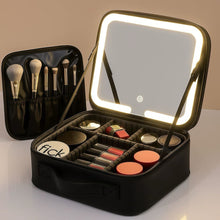 Cosmetiquera con Espejo con Luz Led
